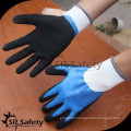 SRSAFETY High Quality Non-slip Sandy Nitrile Gloves China Wholesale